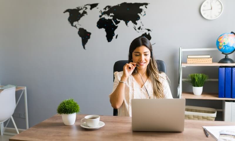 Management team in office